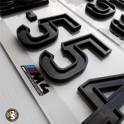 PLAQUE D'IMMATRICULATION 4D+