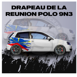 Sticker Drapeau de La...