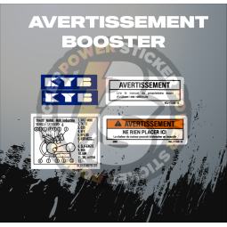 Étiquettes - Avertissement...